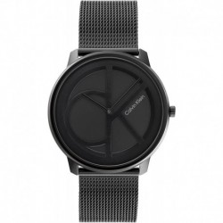 Calvin Klein Stainless Steel Quartz Watch with Ionic Plated Black Steel Strap, 20 (Model: 25200028)