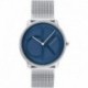 Calvin Klein Quartz Watch with Stainless Steel Strap, Silver, 20 (Model: 25200031)