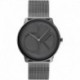 Calvin Klein Stainless Steel Quartz Watch with Ionic Plated Grey Steel Strap, 20 (Model: 25200030)