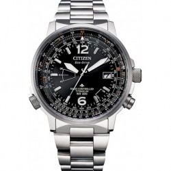 Citizen Men's Promaster Sky Japanese Quartz Watch with Titanium Strap, Silver, 22 (Model: CB0230-81E)