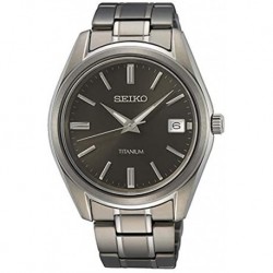 Seiko Classic Quartz Black Dial Men's Watch SUR375