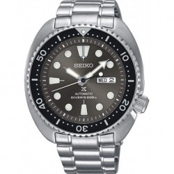 SEIKO PROSPEX"Turtle" Diver's 200M Automatic Watch Grey Sunburst Dial SRPC23K1