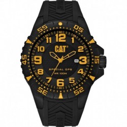 CAT Special OPS 2 Black/Yellow Men Watch, 45.5 mm case (K3.121.21.117)