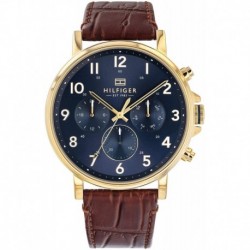 Tommy Hilfiger Brown Leather Watch-1710380