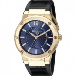 Salvatore Ferragamo Men's FIF050015 F-80 Analog Display Quartz Blue Watch