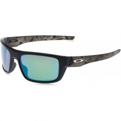 Oakley Men's Oo9367 Drop Point Rectangular Sunglasses