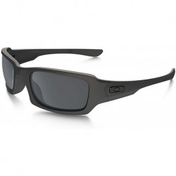 Oakley SI Fives Squared Cerakote Cobalt Sunglasses with Black Iridium Lenses