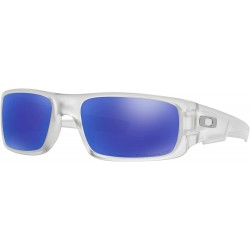 Oakley Sunglasses Transparent Frame, Violet Lenses, 60MM