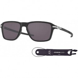 Oakley Wheel House OO9469 Square Sunglasses for Men + BUNDLE with Oakley Accessory Leash Kit