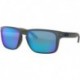 Oakley Holbrook XL Sunglasses Grey Smoke with Prizm Sapphire Polarized Lens + Sticker
