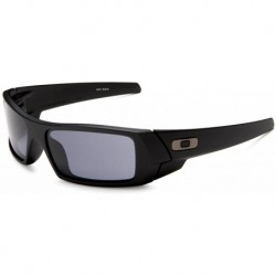 New Oakley Gascan Matte Black Frame Sunglasses With Grey Lens