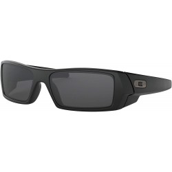 Oakley Gascan Sunglasses Matte Black with Grey Lens + Sticker