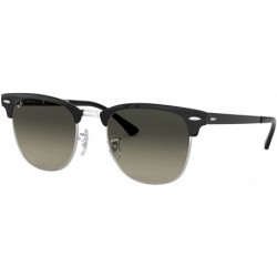 Ray-Ban RB3716 Clubmaster Metal Sunglasses + Vision Group Accessories Bundle