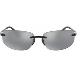 Ray-Ban Men's Rb4254 Rectangular Sunglasses