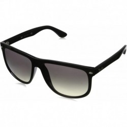 Ray-Ban RB4147 Sunglasses Color: Black Lens: Light Grey Gradient, Size 60mm