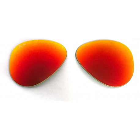 Gafas Ray Ban RB3025 3025 RayBan Sunglasses Replacement Lenses Brown Orange Mirror 58mm