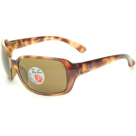 Ray Ban RB4068 642/57 Tortoise/Polarized Brown 60mm Sunglasses