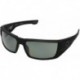 Spy Dirk Sunglasses Soft Matte Black with Happy Grey Green Polarized Lens