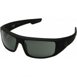 Spy Logan Sunglasses - Spy Optic Steady Series Fashion Eyewear - Matte Black/Grey / One Size Fits All