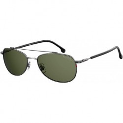 Carrera CARRERA 224/S Dark Ruthenium/Green 55/17/145 unisex Sunglasses
