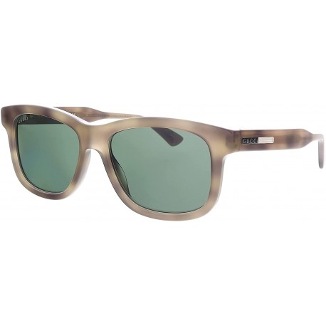 Sunglasses Gucci GG0824S 008 sunglasses Man color Havana green lens size 55 mm
