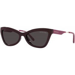 Michael Kors Valencia MK2132U Sunglasses - (334487) Cordovan/Dark Gray Solid - 55mm