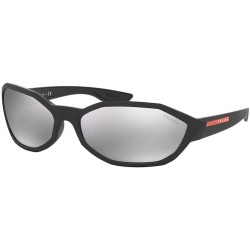 Prada ACTIVE PS04US Sunglasses 1BO2B0-67 -, Light Grey Mirror Silver 80 PS04US-1BO2B0-67