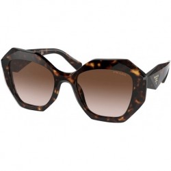 Prada PR 16WSF Women's Sunglasses Tortoise/Brown Gradient 53