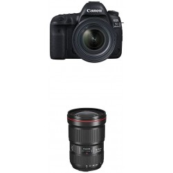 Canon EOS 5D Mark IV Full Frame Digital SLR Camera with EF 24-70mm f/4L IS USM Lens Kit with Canon EF 16–35mm f/2.8L III USM Lens