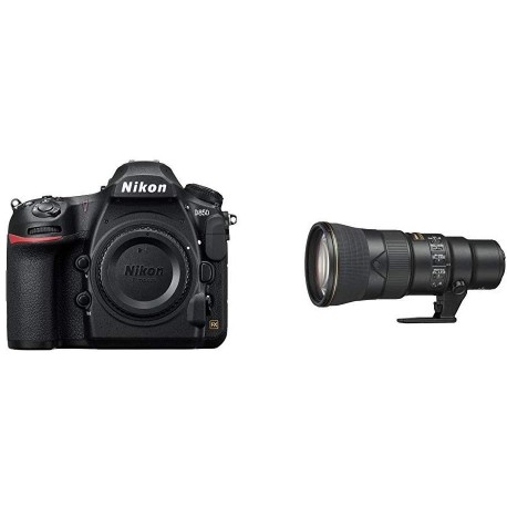 Nikon D850 FX-Format Digital SLR Camera with Nikon AF-S NIKKOR 500mm f/5.6E PF ED VR Super-Telephoto Lens