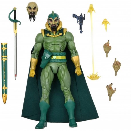 NECA King Features 7" Scale Action Figure - Original Superheroes Flash Gordon Series Ming The Merciless