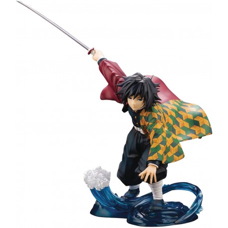 Kotobukiya Demon Slayer: Kimetsu no Yaiba: Giyu Tomioka ArtFX J Statue, 7 inches