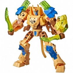 Transformers Bumblebee Cyberverse Adventures Toys Deluxe Class Cheetor Action Figure, Saber Strike Action Attack, 5-inch