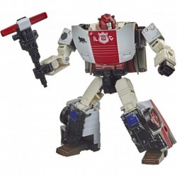 Transformers War for Cybertron Netflix Trilogy White 6 Inch Action Figure Deluxe Class Exclusive - Red Alert