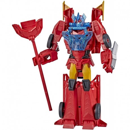 Transformers Bumblebee Cyberverse Adventures Dinobots Unite Toys Ultimate Class Autobot Hot Rod Figure, Energon Armor, Ages 6 and Up, 9-inch