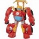 Figura Transformers Playskool Heroes Rescue Bots Academy Hot Shot Converting Toy Robot, 4.5-Inch Collectible Action Figure Toy for Kids Ages 3 and Up , Red