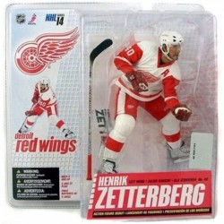 NHL McFarlane Toys Sports Picks Series 14 Action Figure Henrik Zetterberg (Detroit Red Wings) White Jersey