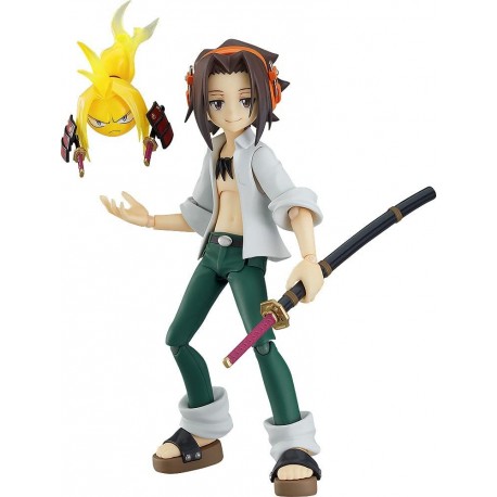 Max Factory Shaman King: YOH Asakura Figma Action Figure,Multicolor