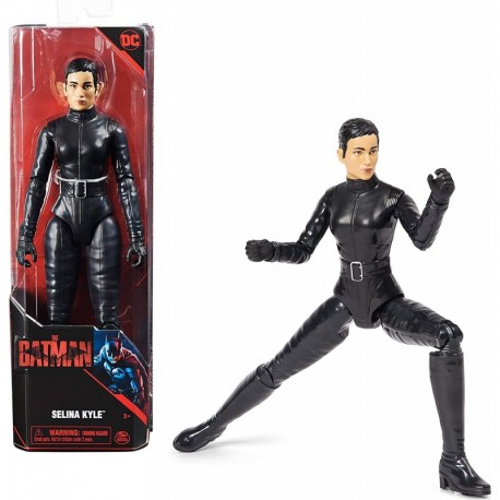 DC Comics, Batman 12-inch Selina Kyle Action Figure, The Batman Movie Collectible Kids Toys for Boys and Girls Ages 3 and up