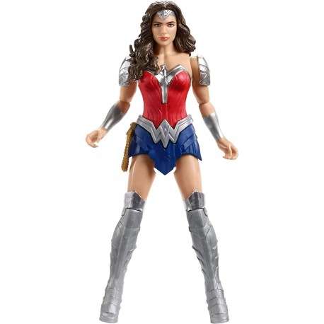 DC Comics Justice League Metallic Armor Wonder Woman Figure