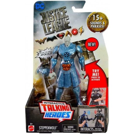 DC Justice League Talking Heroes Steppenwolf Figure
