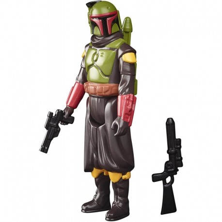 Star Wars Retro Collection Boba Fett (Morak) Toy 3.75-Inch-Scale The Mandalorian Collectible Action Figure, Toys Kids 4 and Up, (F4461)