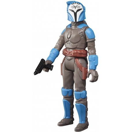 Star Wars Retro Collection Bo-Katan Kryze Toy 3.75-Inch-Scale The Mandalorian Collectible Action Figure, Toys for Kids 4 and Up (F4460)