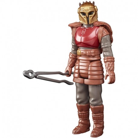 Star Wars Retro Collection The Armorer Toy 3.75-Inch-Scale The Mandalorian Collectible Action Figure, Toys for Kids Ages 4 and Up (F4458)