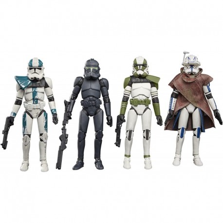 Star Wars The Vintage Collection Star Wars: The Bad Batch Special 4-Pack, 9.5-cm-Scale Action Figures, Toys for Kids Ages 4 and Up, Multicolor, (F2886