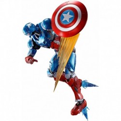 Tamashii Nations - Tech-On Avengers - Captain America (Tech-On Avengers), Bandai Spirits S.H.Figuarts Action Figure