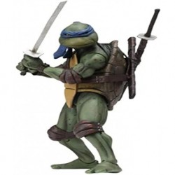 Teenage Mutant Ninja Turtles 90's Movie Leonardo 6.5-inch Action Figure by NECA Reel Toys 2019 GameStop Exclusive