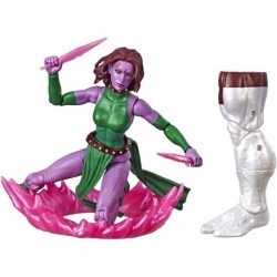 Marvel Hasbro Legends Series 6" Collectible Action Figure Blink Toy (X-Men Collection) - with Caliban Build-A-Figure Part