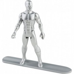 Marvel Hasbro Legends Series 3.75-inch Retro 375 Collection Silver Surfer Action Figure Toy
