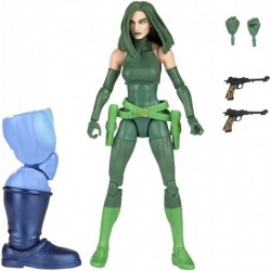 Marvel Legends Series 6-inch Madame Hydra Comics Action Figure 6-inch Collectible Toy, 4 Accessories, 1 Build-A-Figure Part.